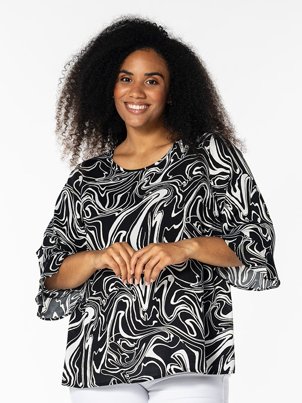 THERESA - Plus Size Pusero fra Studio