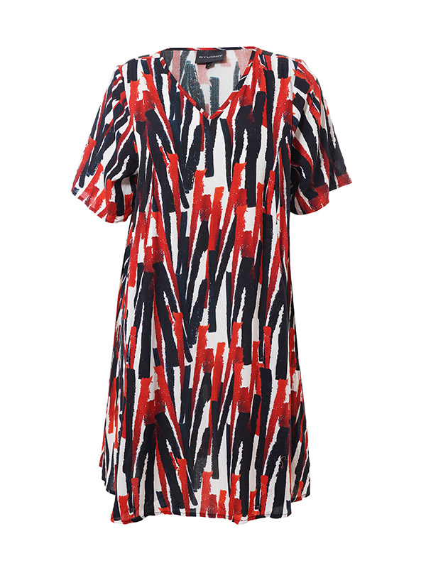 BIRGITTE - Plus Size Mekko fra Studio