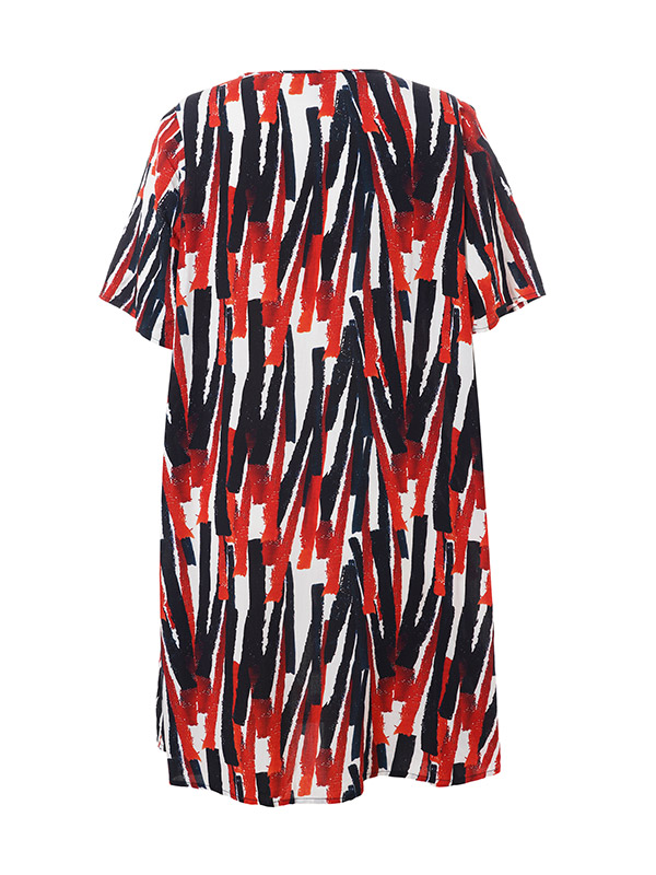BIRGITTE - Plus Size Mekko fra Studio