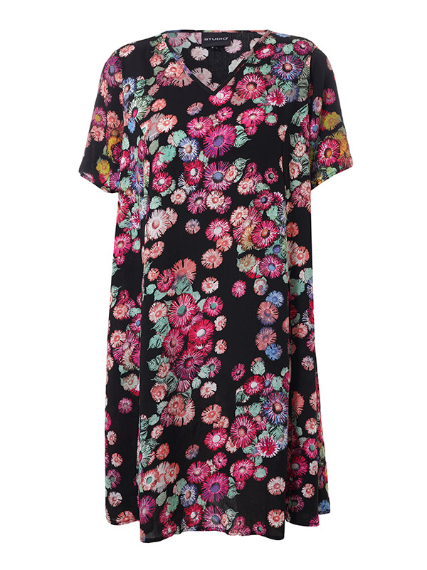 BIRGITTE - Plus Size Mekko fra Studio