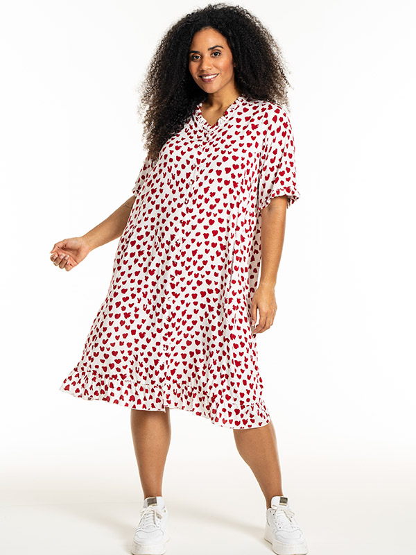 SALLY - Plus Size Mekko fra Studio