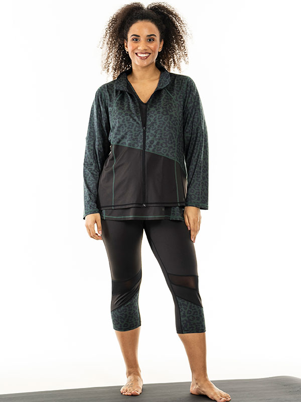 FITNESS - Plus Size Treenitakki fra Studio