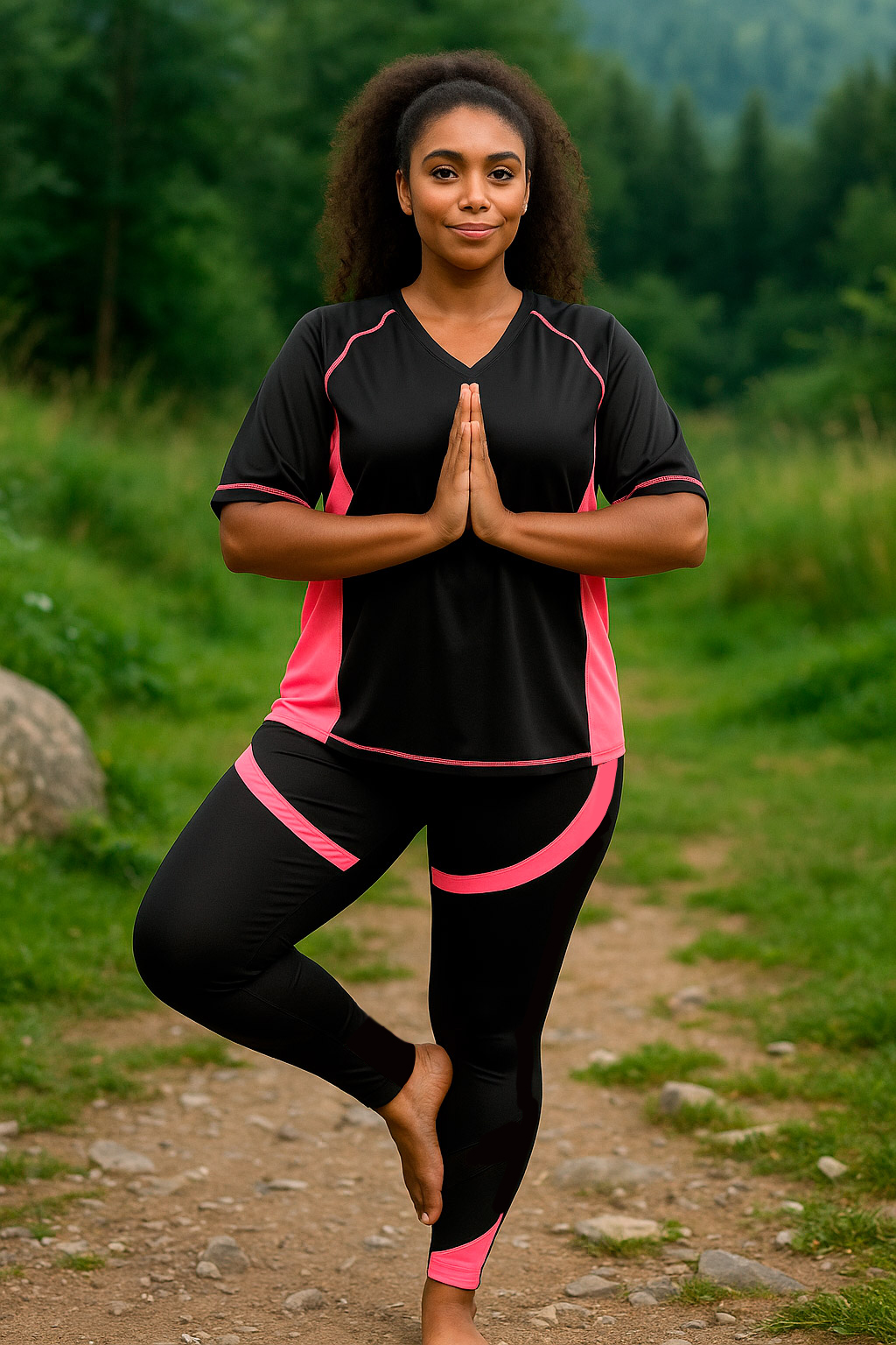 FITNESS - Plus Size Treenipaita fra Studio