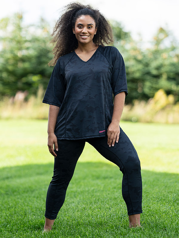 FITNESS - Plus Size Treenitightsit fra Studio