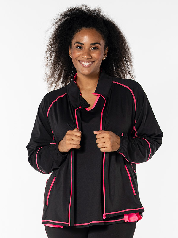 FITNESS - Plus Size Treenitakki fra Studio