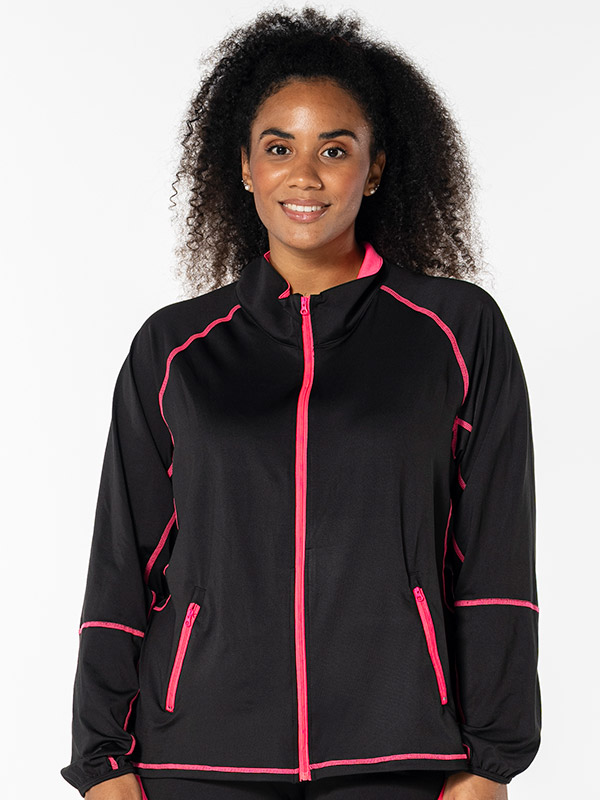 FITNESS - Plus Size Treenitakki fra Studio