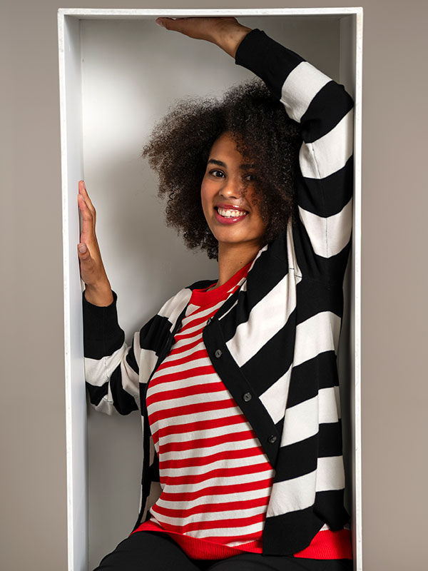 HELSINKI - Plus Size T-paita fra Sandgaard