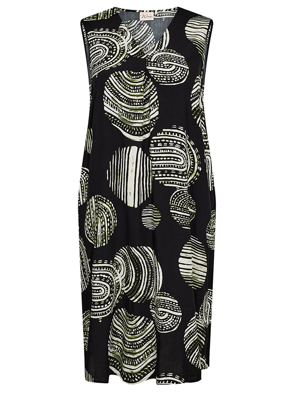 WA-MEDINE - Plus Size Mekko fra Wasabi Concept