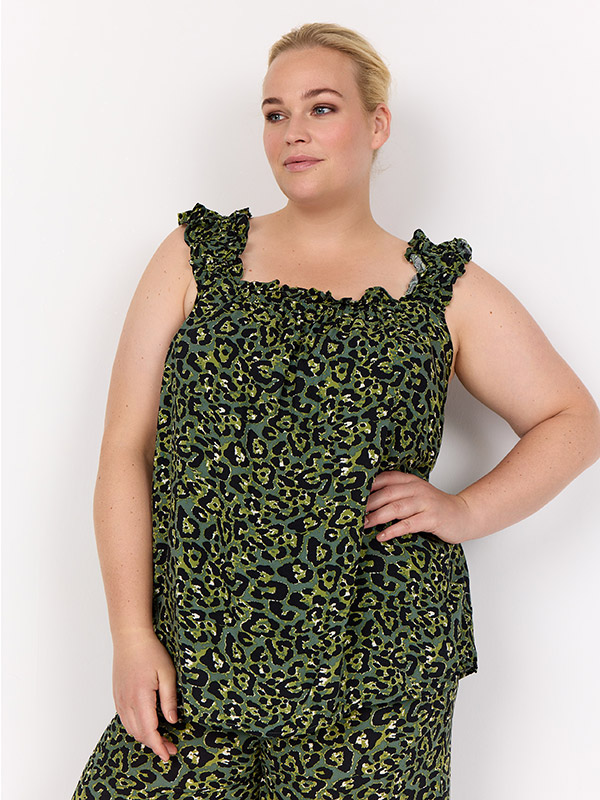 WA-MELINA - Plus Size Toppi fra Wasabi Concept