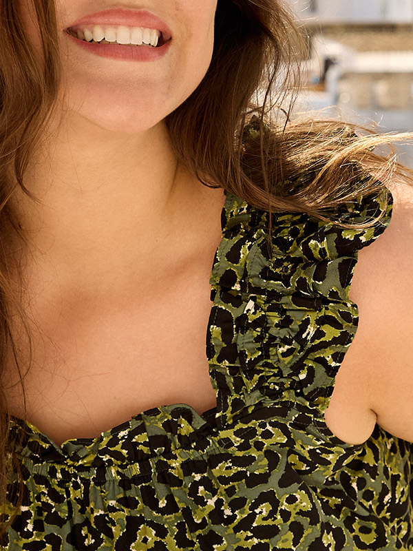 WA-MELINA - Plus Size Toppi fra Wasabi Concept
