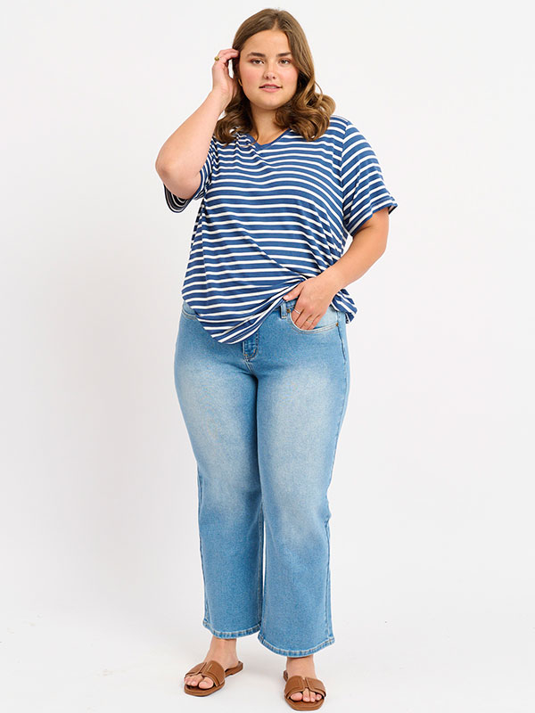 ADVAN - Plus Size Farkut fra Adia