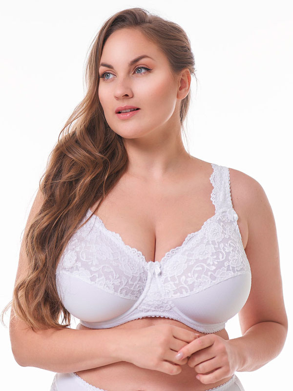 BEATE PLAIN - Plus Size Kaaret liivit fra Plaisir