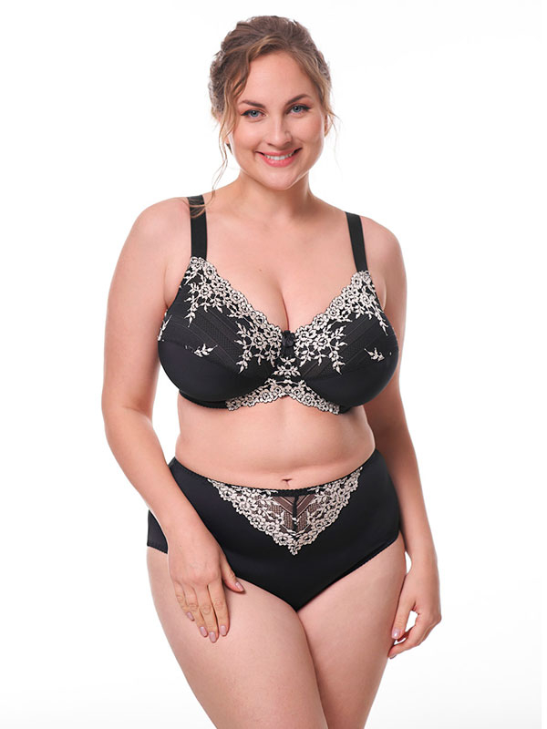 JANE - Plus Size Kaaret liivit fra Plaisir