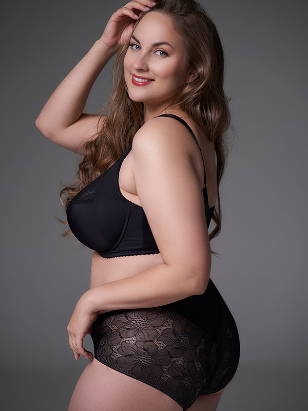 LISA MAXI - Plus Size Alushousut fra Plaisir