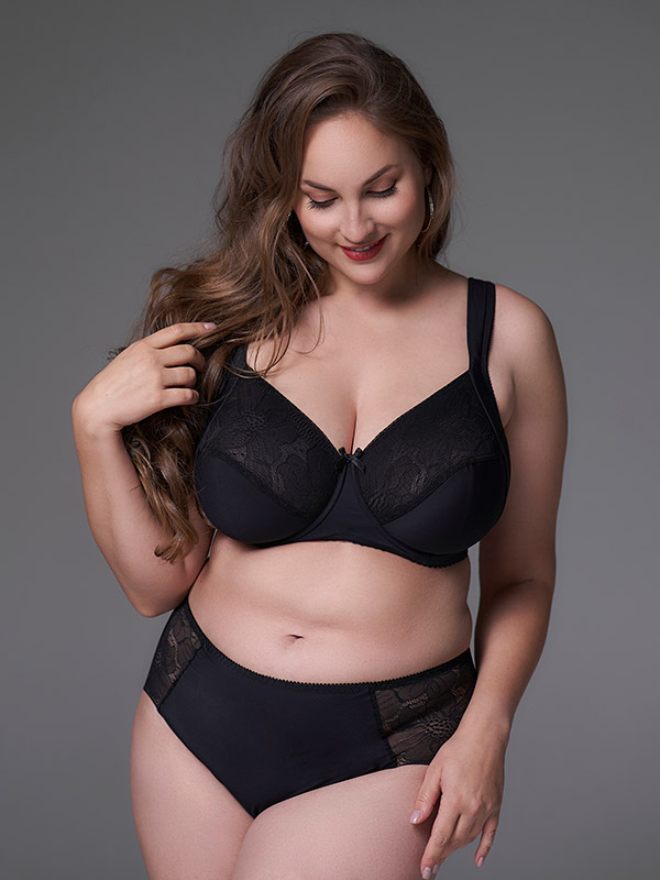 LISA MAXI - Plus Size Alushousut fra Plaisir