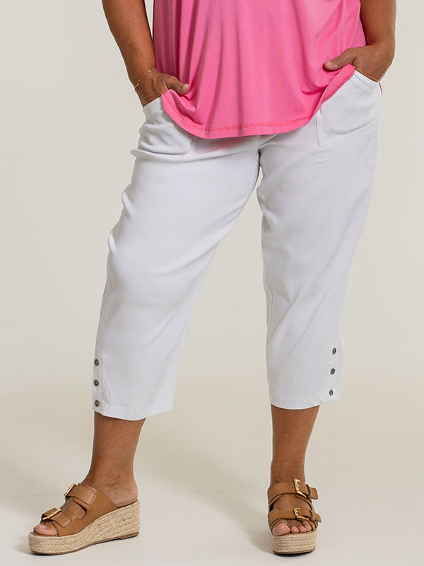CLARA  - Plus Size Housut fra Gozzip