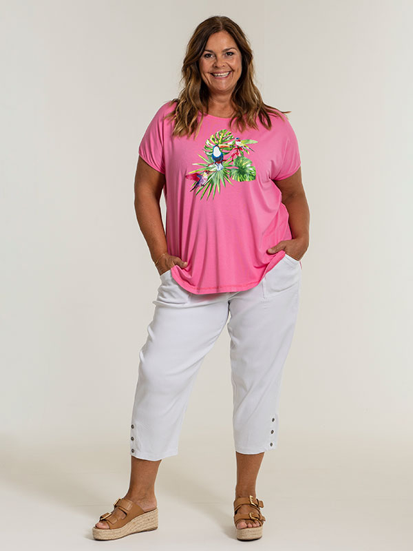 CLARA  - Plus Size Housut fra Gozzip