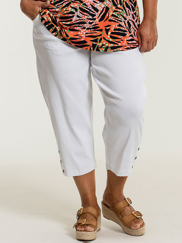 CLARA  - Plus Size Housut fra Gozzip