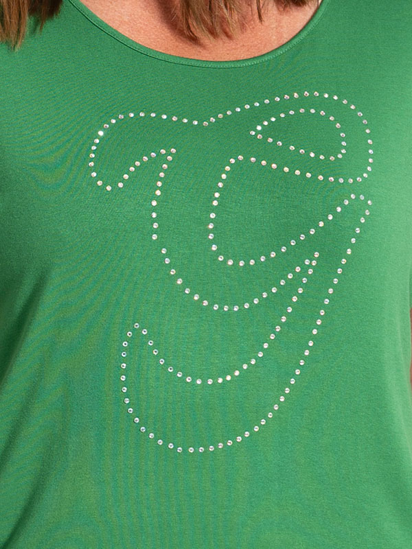 GITTE - Plus Size T-paita fra Gozzip