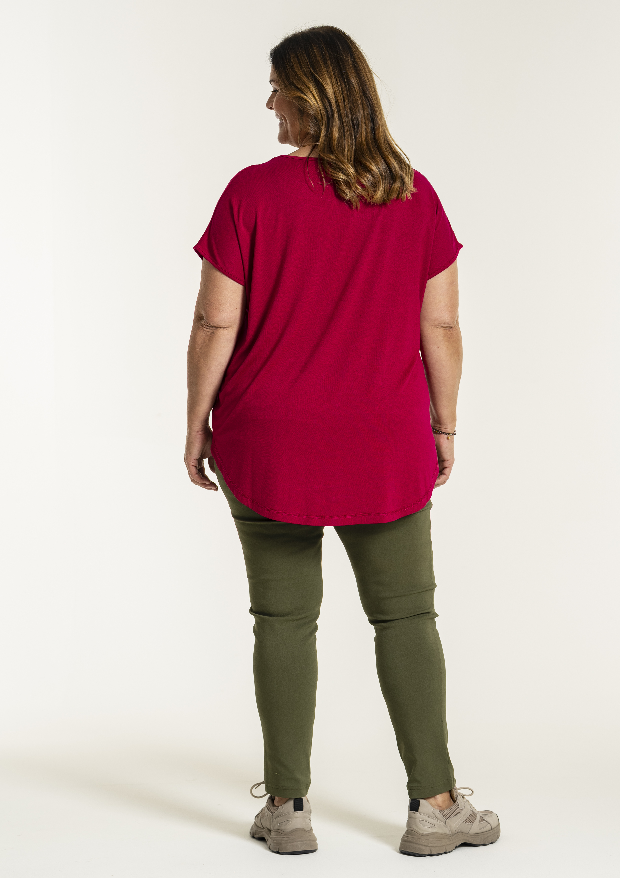 CLARA - Plus Size Housut fra Gozzip