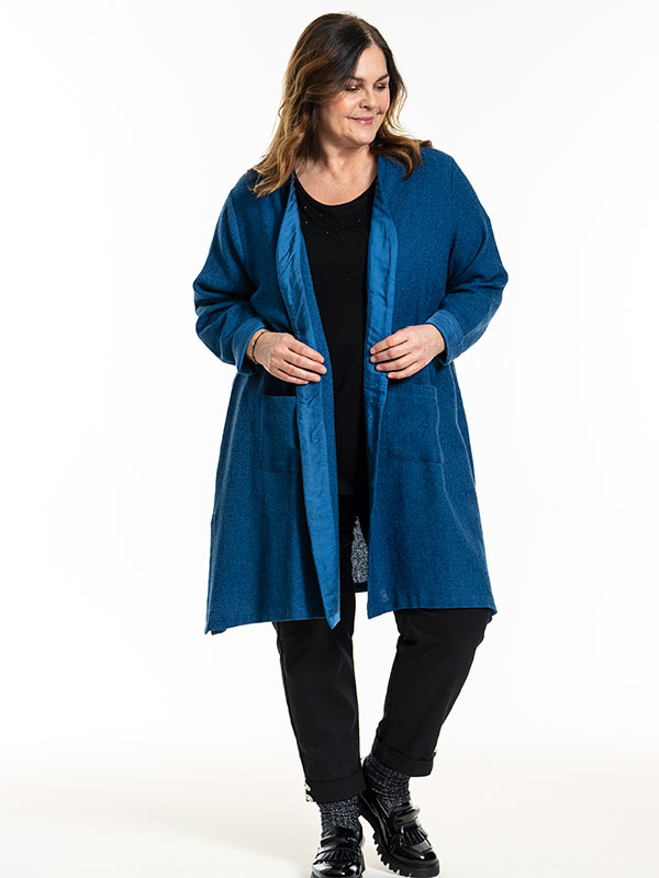 FRANCE - Plus Size Neuletakki fra Gozzip