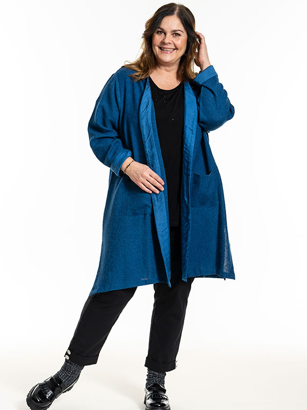FRANCE - Plus Size Neuletakki fra Gozzip