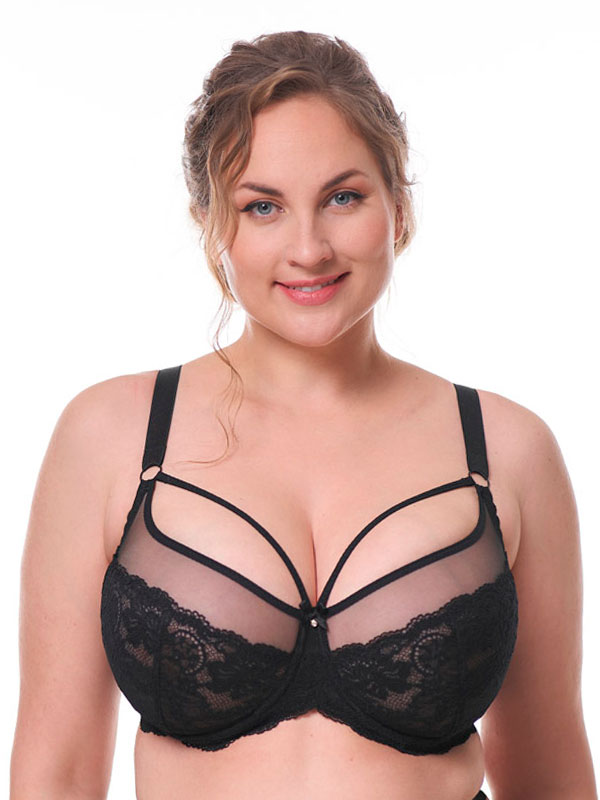 LUSH BH - Plus Size Kaaret liivit fra Plaisir