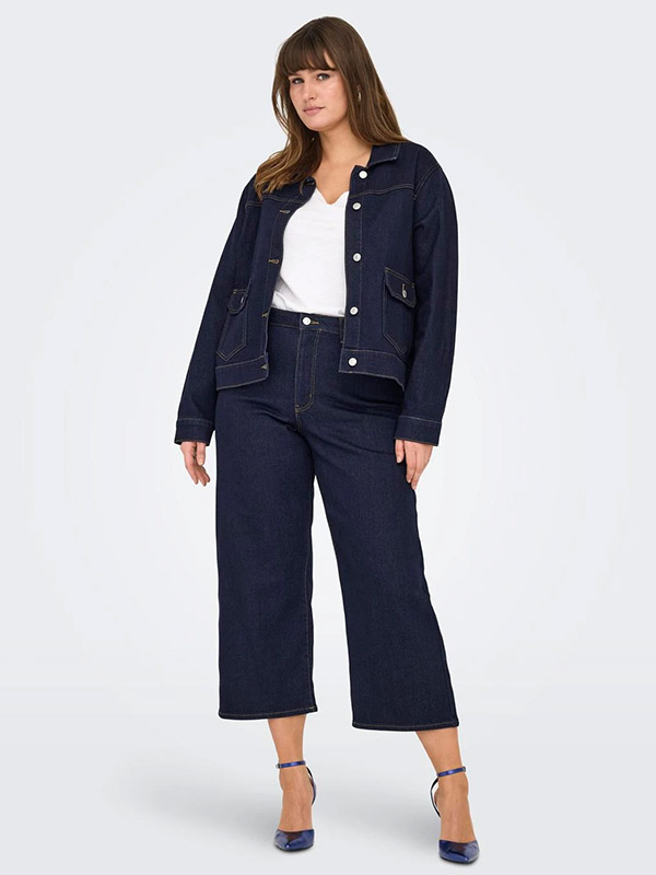 CARMADISON - Plus Size Farkut fra Only Carmakoma