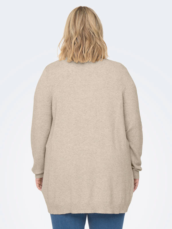 CARESLY - Plus Size Neuletakki fra Only Carmakoma