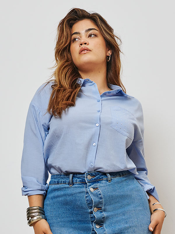 CARNEW - Plus Size Paita fra Only Carmakoma