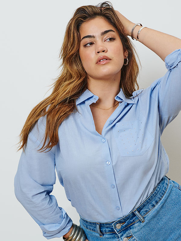 CARNEW - Plus Size Paita fra Only Carmakoma
