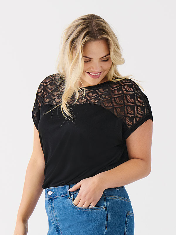 FLAKE  - Plus Size Pusero fra Only Carmakoma