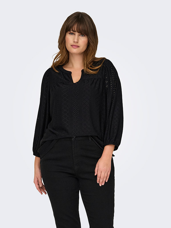 CARSANDRA - Plus Size Pusero fra Only Carmakoma
