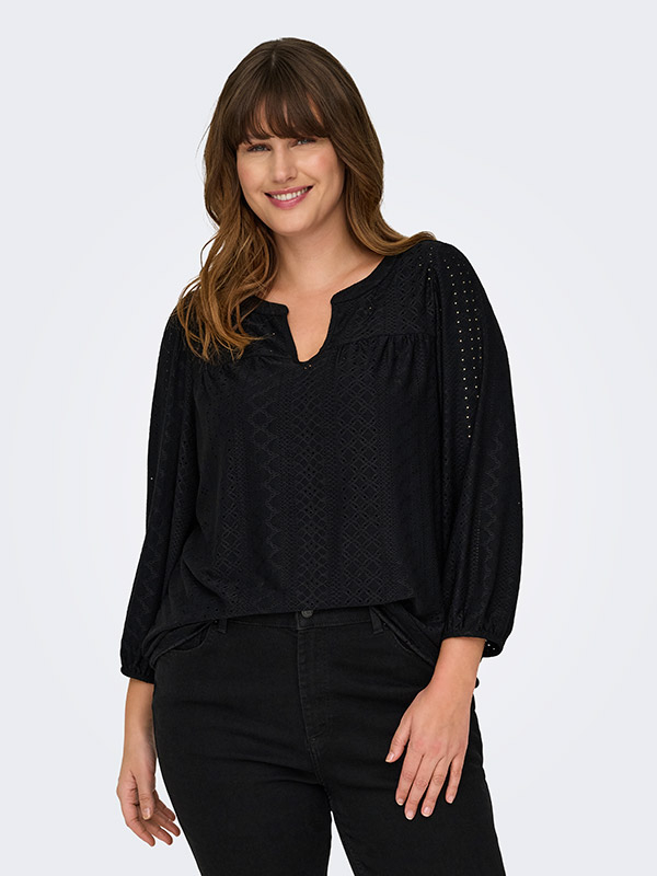 CARSANDRA - Plus Size Pusero fra Only Carmakoma