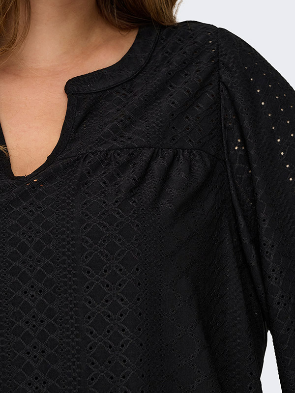 CARSANDRA - Plus Size Pusero fra Only Carmakoma