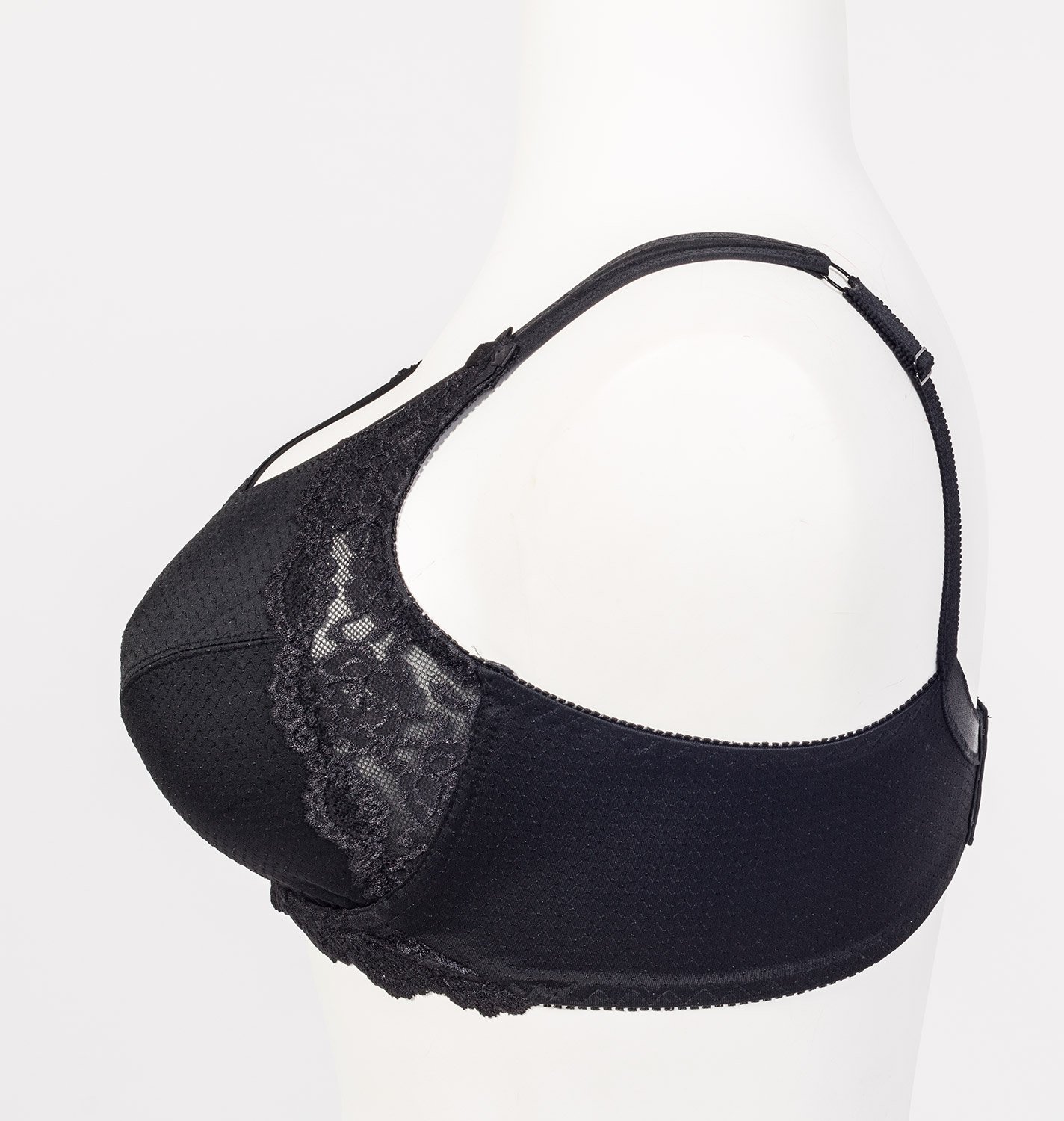 BEATE  - Plus Size Kaaret liivit fra Plaisir