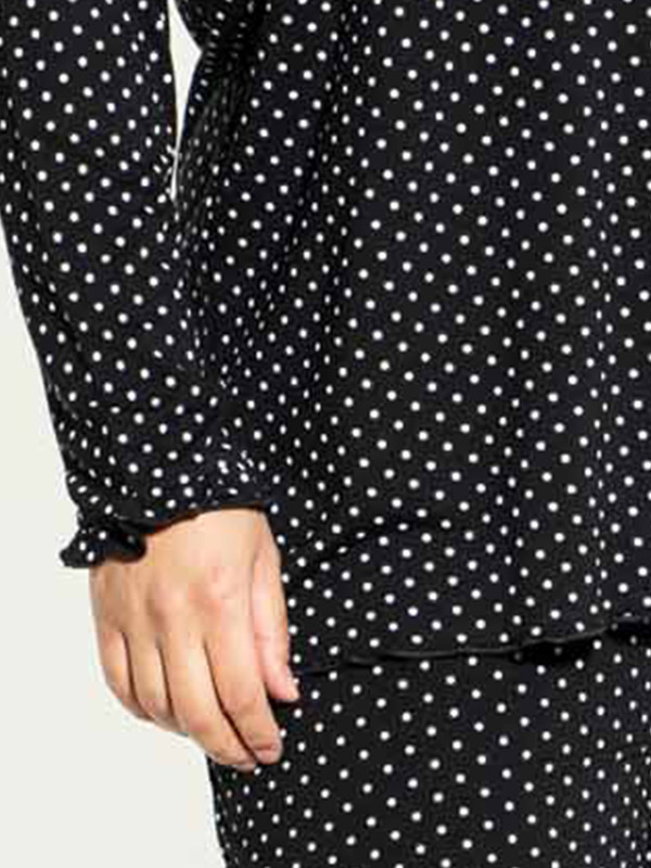 TULLE - Plus Size Yöblouse fra Studio