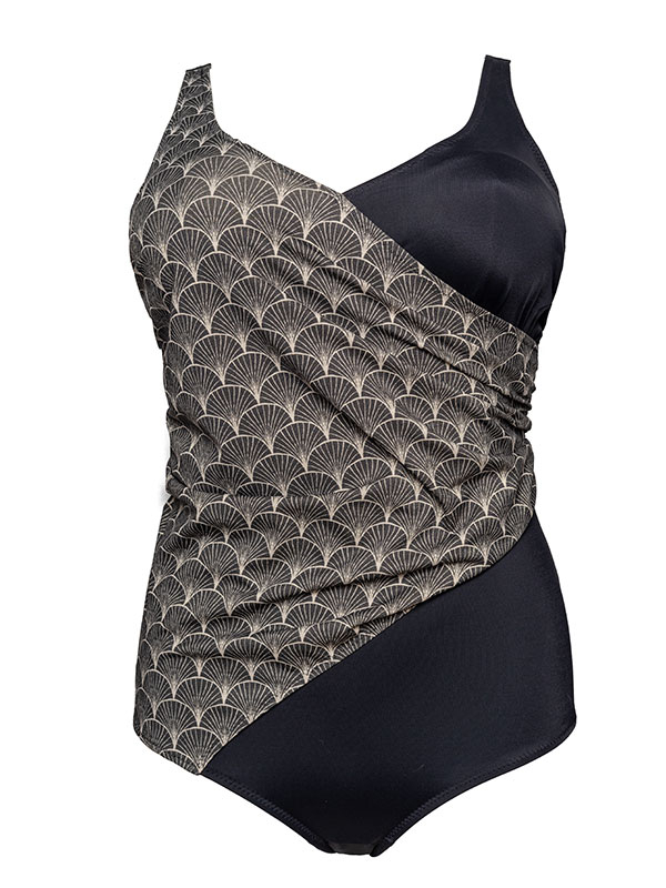 SEA SHELL - Plus Size Uimapuku fra Plaisir