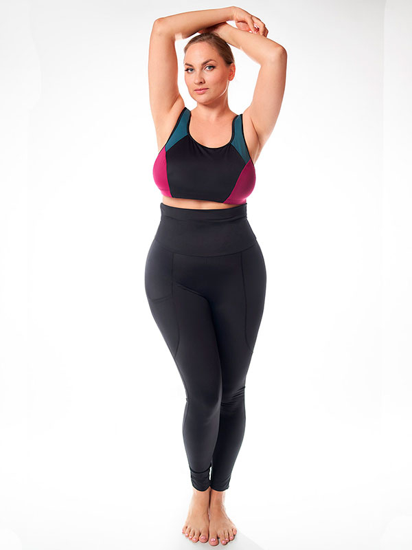 NOVA ACTIVE - Plus Size Treenitightsit fra Plaisir