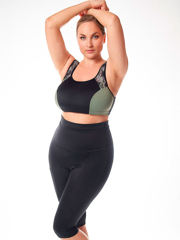 NOVA ACTIVE - Plus Size Treenitightsit fra Plaisir