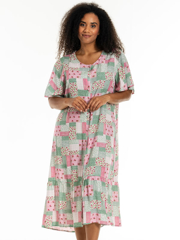 Studio S252810-Multiprintwithgreenandpink
