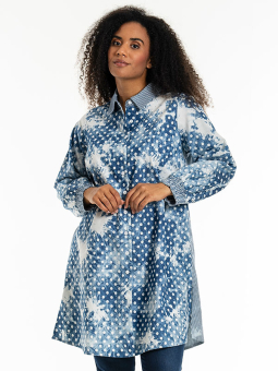 Studio S252853-Denimdotwithstripedetails