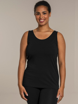 Sandgaard OSLO - Sort basis top i bomulds jersey 
