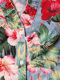 Studio S252852-Stripewithflowerprint