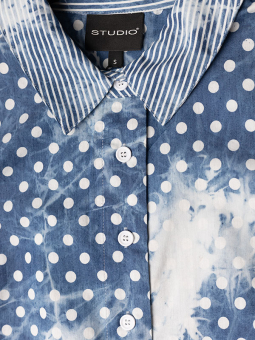 Studio S252853-Denimdotwithstripedetails