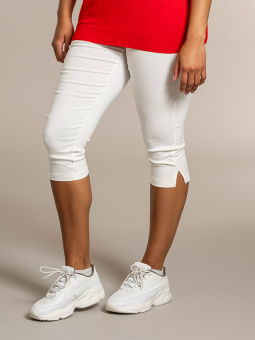 Sandgaard COPENHAGEN - Hvide bengalin 3/4 leggings med stræk
